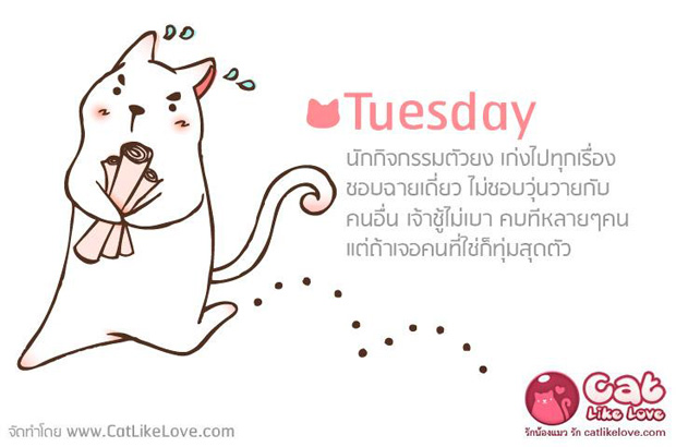 ทายนิสัยจากวันเกิด...วันอังคาร